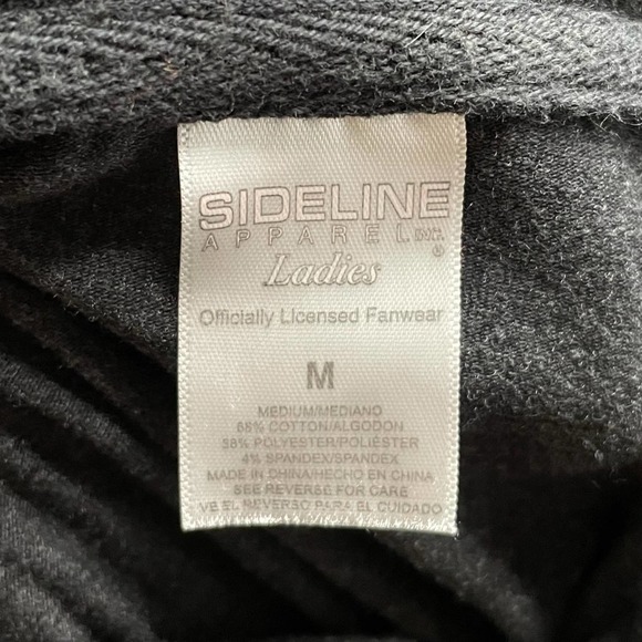 University of Michigan Wolverines Dark Gray, White & Gold Funnel Neck Pull-Over - Picture 13 of 15